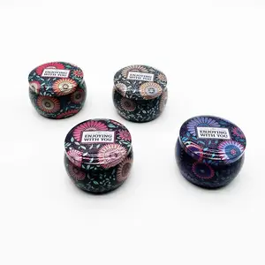 供应4.4盎司容量的香薰蜡烛铁罐