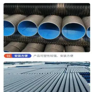HDPE�߷��Ӱ�Բ˫�ڲ��ƹܷ��ᾧ������ʹ��50�겻��ʴ
