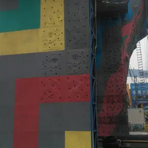 苏州的室内外攀岩墙建造排行榜|宁波杭州大型户外攀爬岩墙俱乐部设计安装,本地售后 经验足