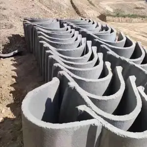 预制水泥U型槽 道路建设用 使用效果好　华亿建材