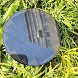 1.5W6V圆形贴片玻璃光伏组件 Sunpower及BC电池贴片组件高效能太阳能组件