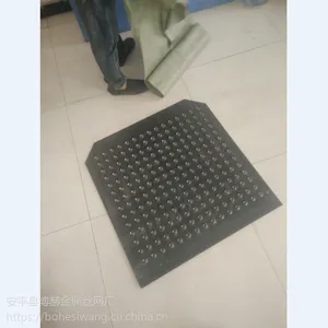 专业生产圆孔起凸性防滑板 鱼眼型防滑板 平台踏步板