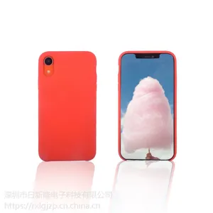 iPhonexs、xs max、xr液态硅胶手机套仿官网手机保护套