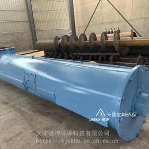【高炉矿渣微粉、矿渣水泥生产线】 矿渣螺旋输送机φ900型 天津驰坤制造