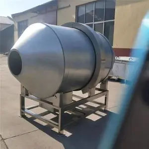 景翔牌火锅底料滚筒拌料机 鱿鱼丝调味搅拌设备 连续式食品拌料机