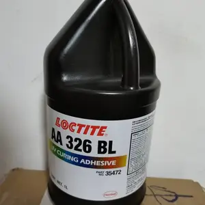 乐泰UV326胶水紫外线固化磁钢粘接配促进剂焊点保护