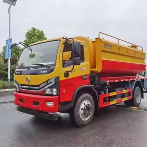 东风多利卡12方清洗吸污车 市政疏通污水沼液泥浆运输 粪便清运车