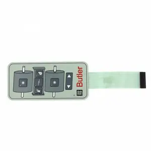 PET/PC薄膜按键面板贴 ***FPC厂家线路薄膜开关医用仪器