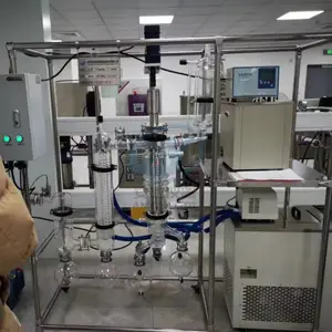 植物油精炼刮板分子蒸馏仪高沸点多级分离提纯蒸发型号可选可定制