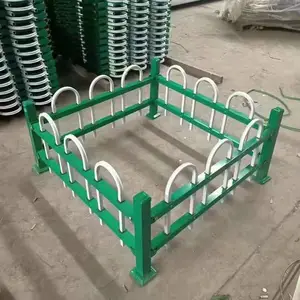 u型折弯锌钢护栏 0.5*3米 草绿色美观结实耐用发货快