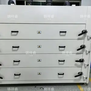 qq 层抽屉式工业烤箱 热风循环抽屉烘箱 每层独立控温非标定制烤箱厂家