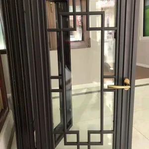 80铝合金仿古门窗定制厂家-南京阔曼门窗厂-新中式古建门窗厂家直销
