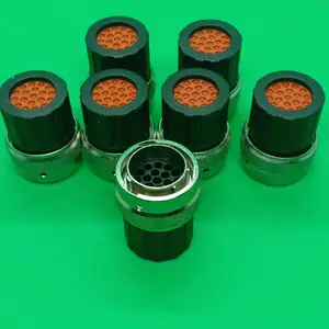 RT061619PNHEC03航插19芯低压13A/500V抗高温IP67防水抗震动连接器