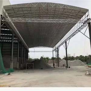 湖南邵阳 养殖场围挡棚 XYSY-17 饲草存放棚 防潮护料