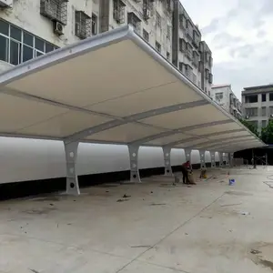 想知道膜结构车棚价格吗？就选专业的膜结构车棚厂家，保用十五年