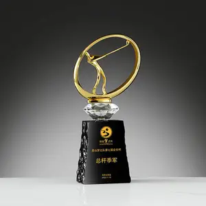 金属奖杯奖牌焕环祥高尔夫球奖制作总净杆一杆进洞水奖活动颁奖