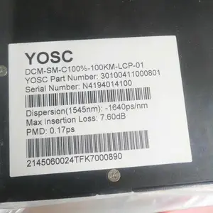 YOSC色散补偿光纤模块80公里DCM-SM-C-080KM-LCP-05