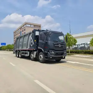 东风天锦前四后八37方压缩式垃圾车