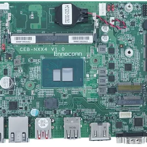CEB-NXX4-W100 Intel® Processor N97 & Core i3-N305, 2 x LAN, LVDS or eDP/HDMI, 6 x COM, 6 x USB, M.2 SSD, M.2 WIFI, 4" MB