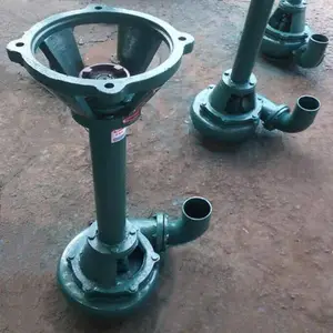 立式污水泵 高扬程排水泵 铸铁耐磨 鱼塘清淤机 中泉定制加长铰刀污水泵 厂家供货快