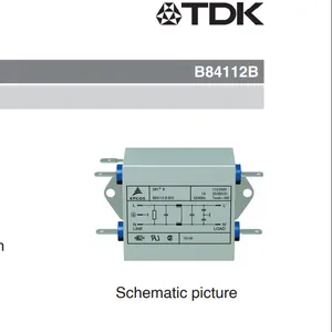 EMC filters EMC滤波器B84112B0000B110 10A 250V 50Hz