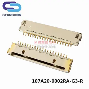 SC原装1.0 20P平贴 LVDS连接器107A20-0002RA-G3替代DF19G-20P-1 089N40-000S00-G2-R