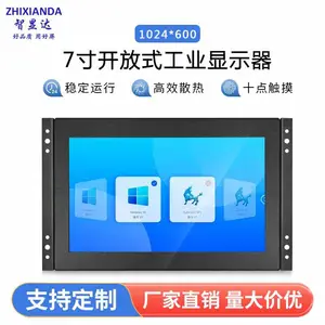 7寸小显示器机架式HDMI迷你小电视车载电脑屏高清金属台式