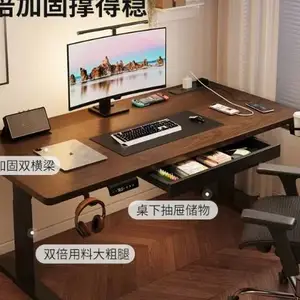 办公双电机桌企业款 常州市美耐斯家具供应