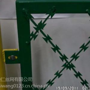 刀片刺绳防护网订做/刀片刺绳防护网订做