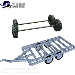 隧道拖车轮胎机场平板车牵引车实心轮胎550x150 450x120 实心轮胎