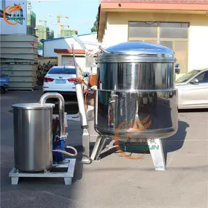 500L芒果干芒果脯糖化设备 果脯真空负压浸糖锅