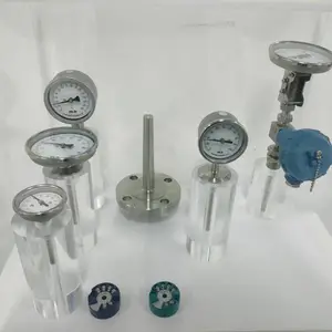 brighty|BLD|布莱迪卫生双金属温度计WSSF-416径向活动螺纹0-100℃