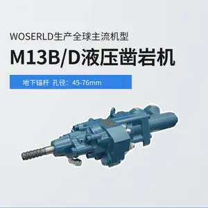地下矿山高效作业利器沃思德液压凿岩机搭配锚杆钻车