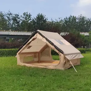 户外露营帐篷充气式牛津布豪华露营帐篷
