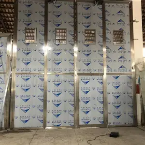 佛山吉南不锈钢门厂生产304不锈钢电动折叠门