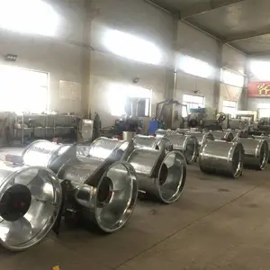 HTF消防排烟风机 轴流式消防高温风机 耐高温中压3c认证 福奕特 厂家直销
