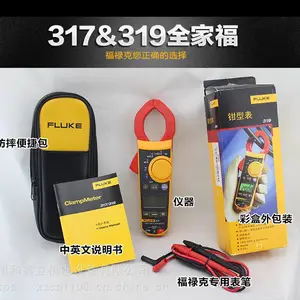 �����ܴ���»��FLUKE����Чֵ��ֱ������ǯ�α� F319 ����ǯ��