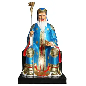 山神庙***摆件定做 土地爷土地奶奶山神爷神像树脂玻璃钢河南佛像厂直销
