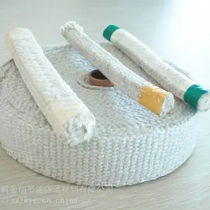 陶瓷纤维纺织品 硅酸铝纤维绳 陶瓷纤维布 陶瓷纤维带 玻纤绳 高温填塞用 箱式炉用隔热保温耐火材料