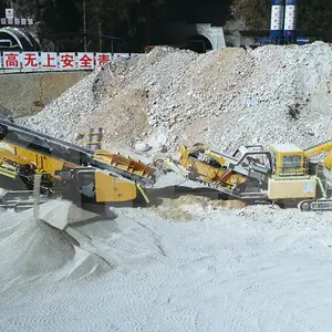 移动破碎机在矿石筛分中的用途及应用