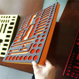 供应交警测量工具箱EVA包装内托,定位防护工具箱雕刻EVA内托