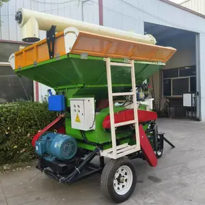 铲车上料玉米脱粒机360旋转上粮装车大型玉米脱粒机厂家现货
