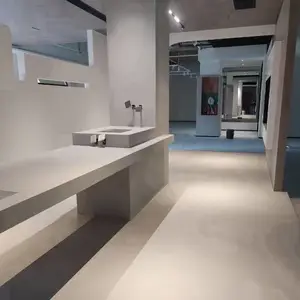 广州乌鲁木齐合肥郑州济南微水泥生产厂家中砂微水泥墙地一体艺术涂料