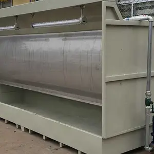水幕水帘柜喷漆房 水洗台雾化除尘打磨柜 大小喷油机喷涂设备定制