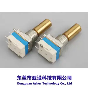 8mm卧式带开关旋转电位器:RE08110SNAX-V02-1149