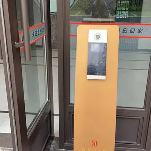 小区智能楼宇对讲支架门口机立柱不锈钢材质