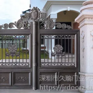 铝艺门哪家质量好+铝艺大门公司哪家好-久瑞门业