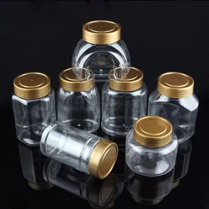 厂家直销异型塑料罐 糖果罐 杂粮罐 花茶罐 pet塑料瓶 罐子 塑料瓶 塑料罐