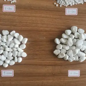 白色机制鹅卵石,白云石矿直接加工而成,未抛光,白度好,货源充足,价格优越