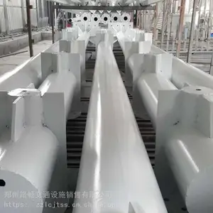 厂家供应 交通标识牌立柱 F杆 热镀锌 喷塑 监控杆 红绿灯杆